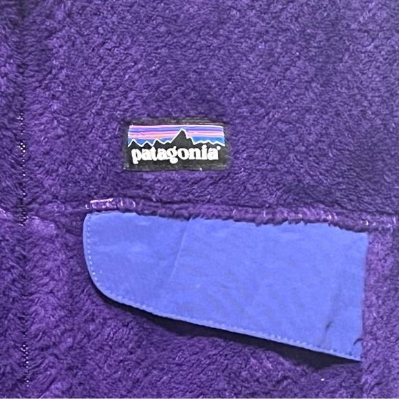 Patagonia Purple Fleece Vest - Picture 5 of 9